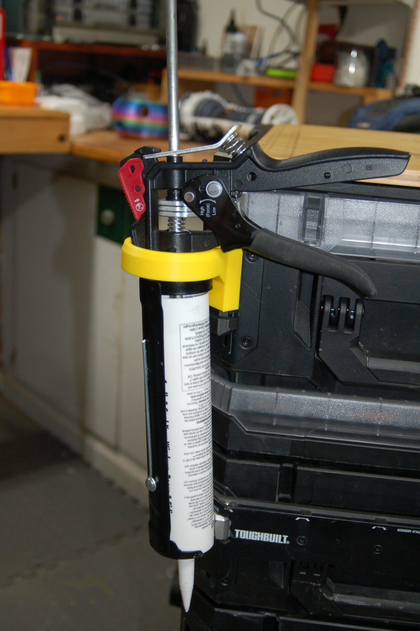Caulking Gun Clip - Thermo Printing