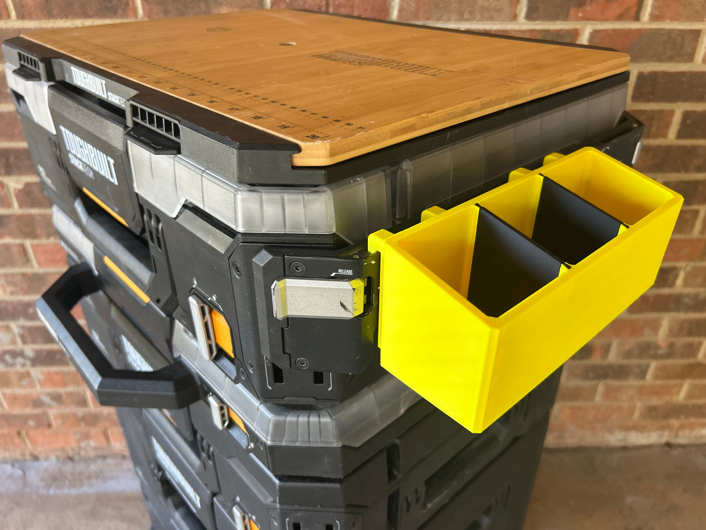 Bin Clip-On Rail