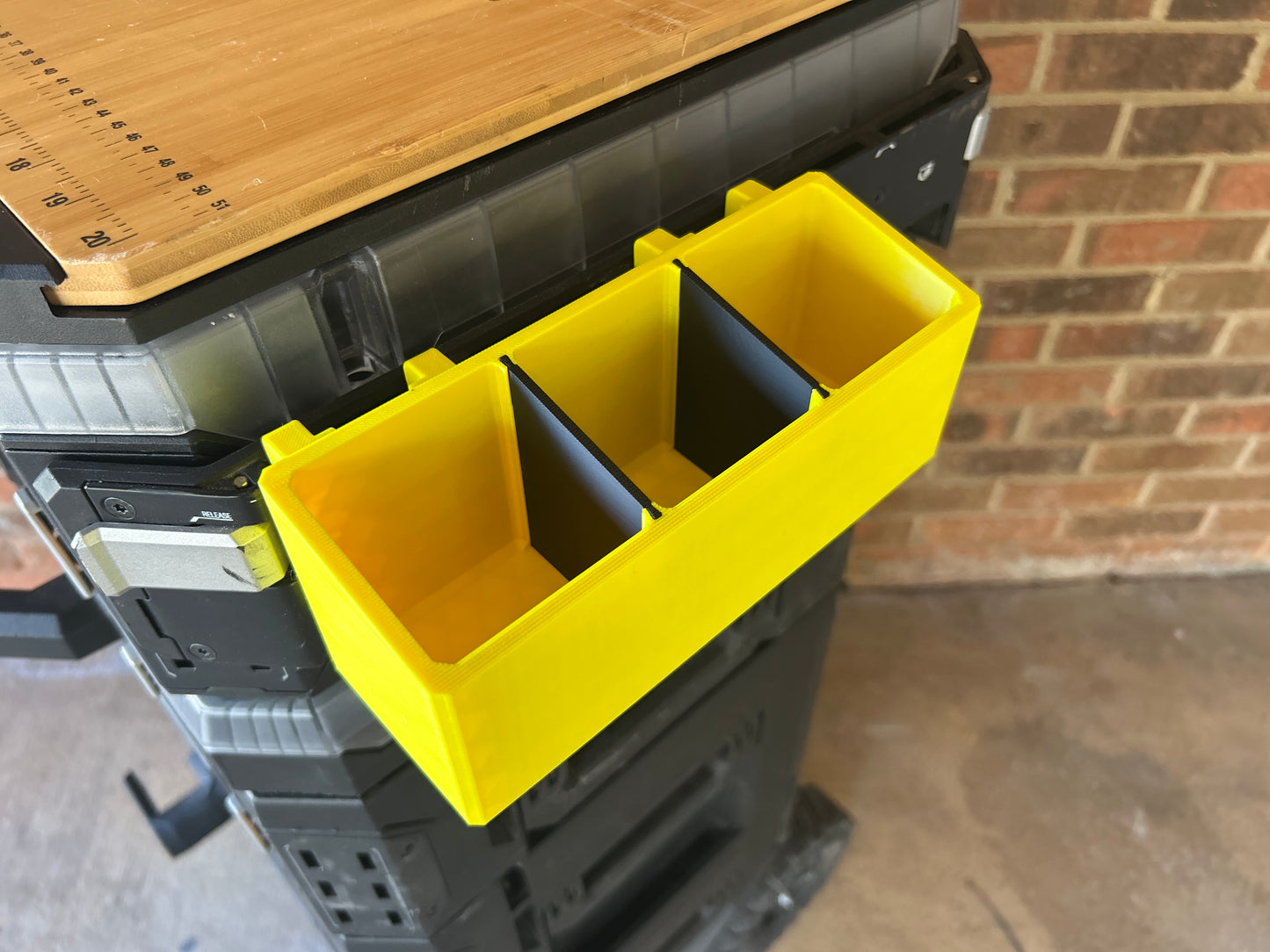 Bin Clip-On Rail