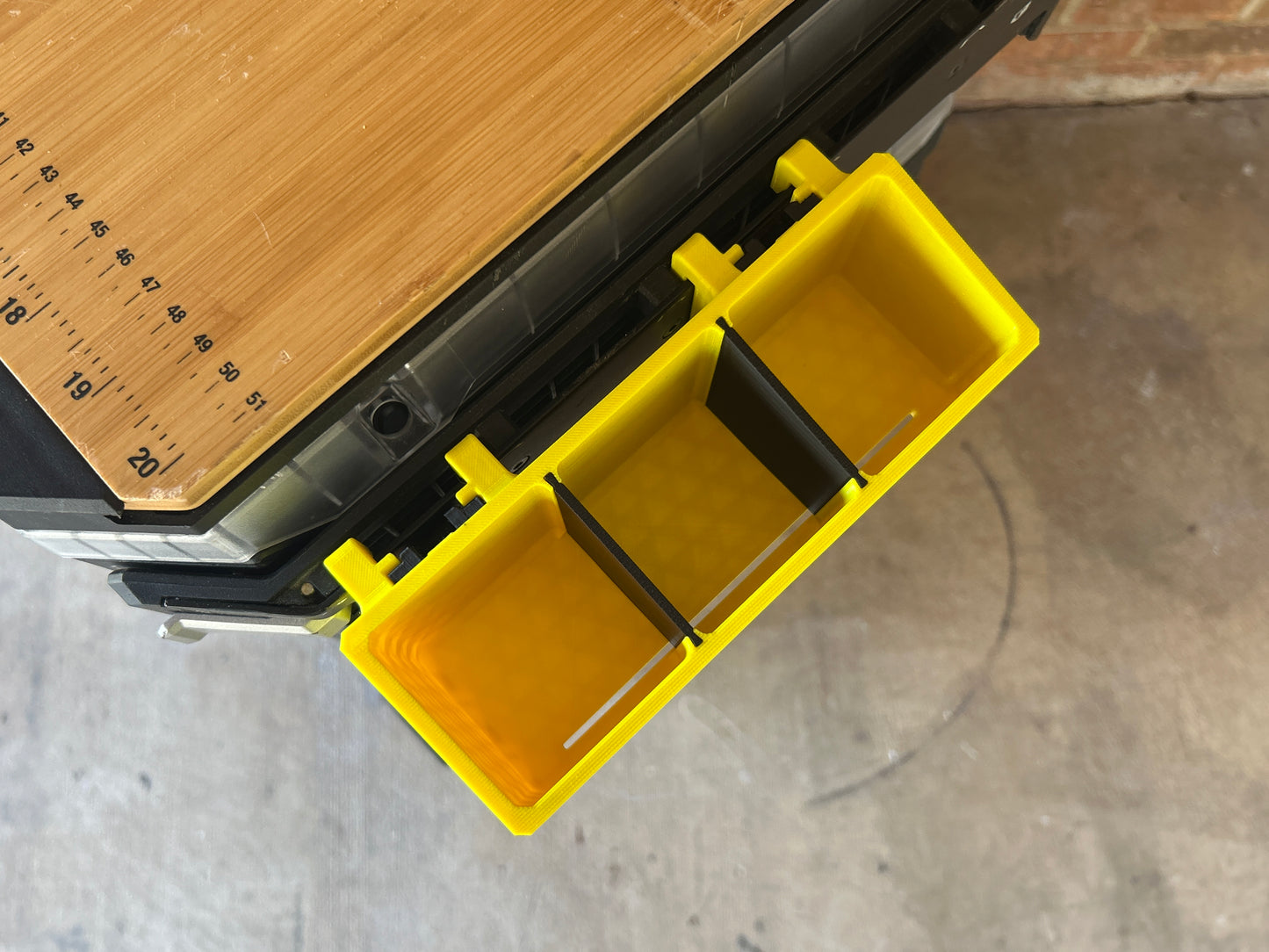 Bin Clip-On Rail