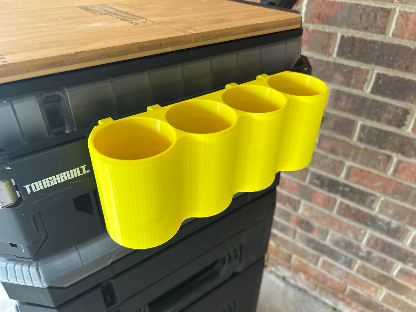 Caulk Holder Clip-On Rail