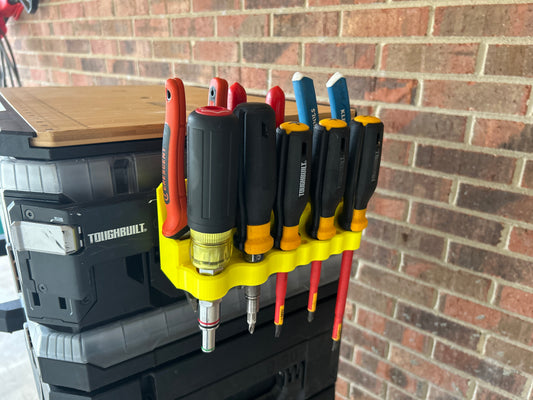 Clip-On Rail Tool Holder