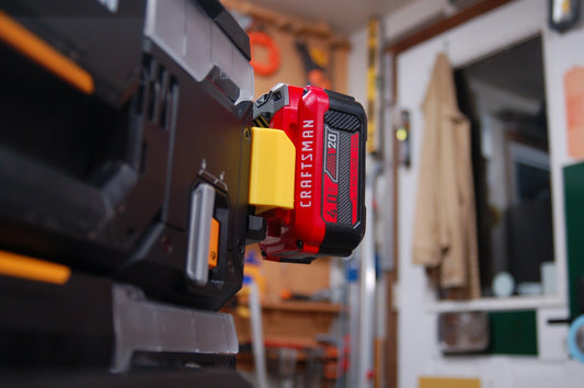 Craftsman Battery Clip - Thermo Printing
