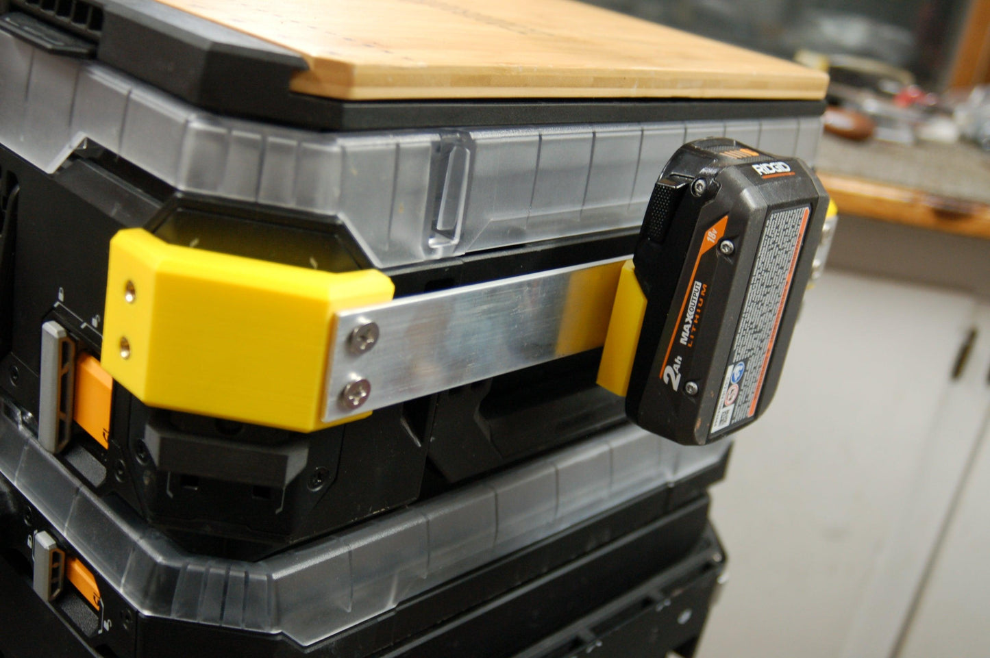 Ridgid Battery Bolt-On - Thermo Printing