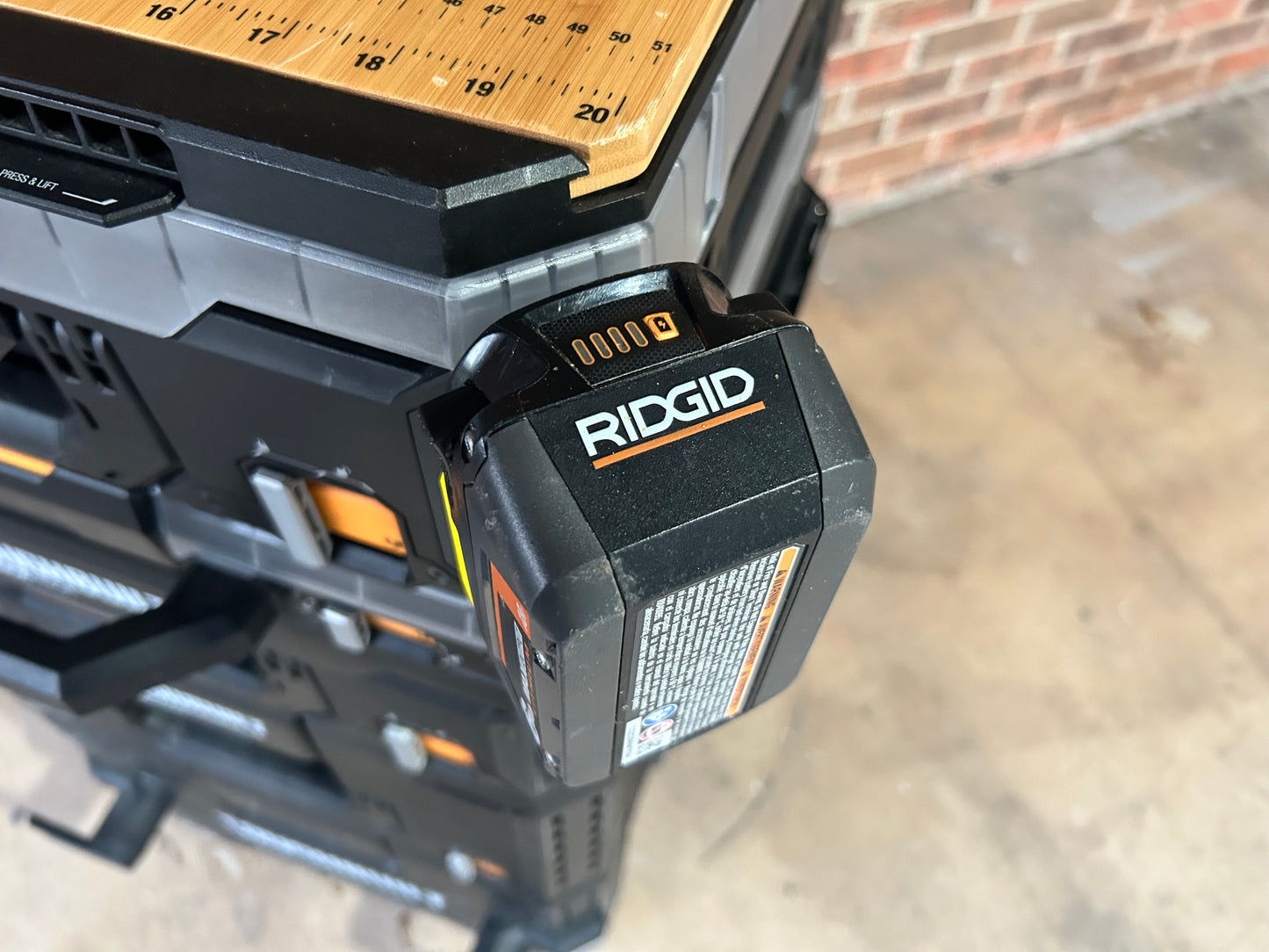 Ridgid 18v Battery Clip