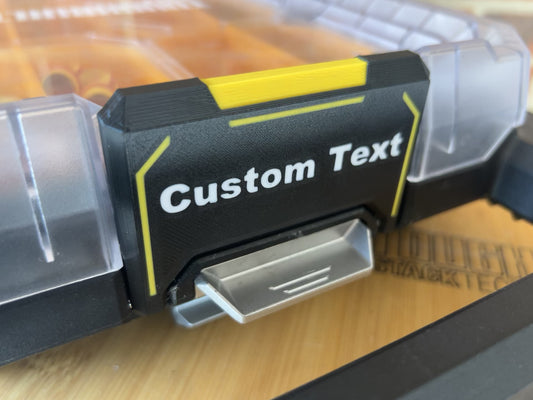 Low-Profile Half Organizer Latch