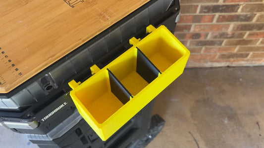Clip-On Rail Bin